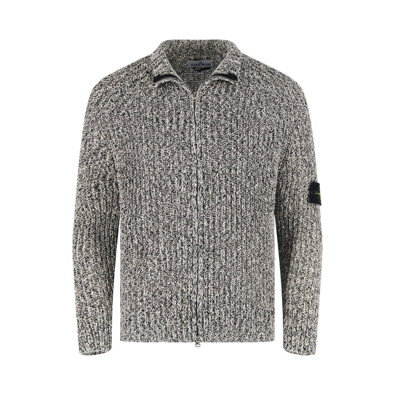 Stone Island 스톤아일랜드 립드 코튼 집 가디건 레플리카 5번 이미지 - 의류 | 세미샵 레플리카 사이트