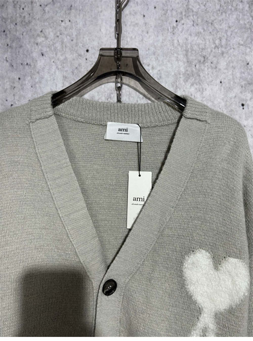 A M I 아미 헤어리 알파카 니트 가디건 레플리카 6번 이미지 - 의류 | 세미샵 레플리카 사이트
