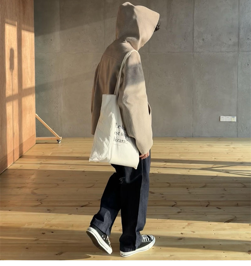 Acne Studios 아크네 브러시드 캐시미어 울 후드 자켓 레플리카 5번 이미지 - 의류 | 세미샵 레플리카 사이트