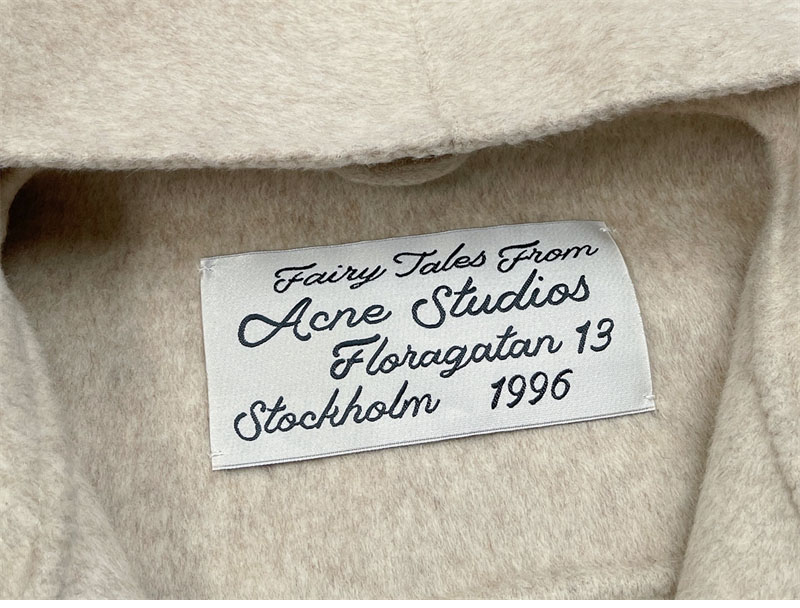 Acne Studios 아크네 브러시드 캐시미어 울 후드 자켓 레플리카 19번 이미지 - 의류 | 세미샵 레플리카 사이트