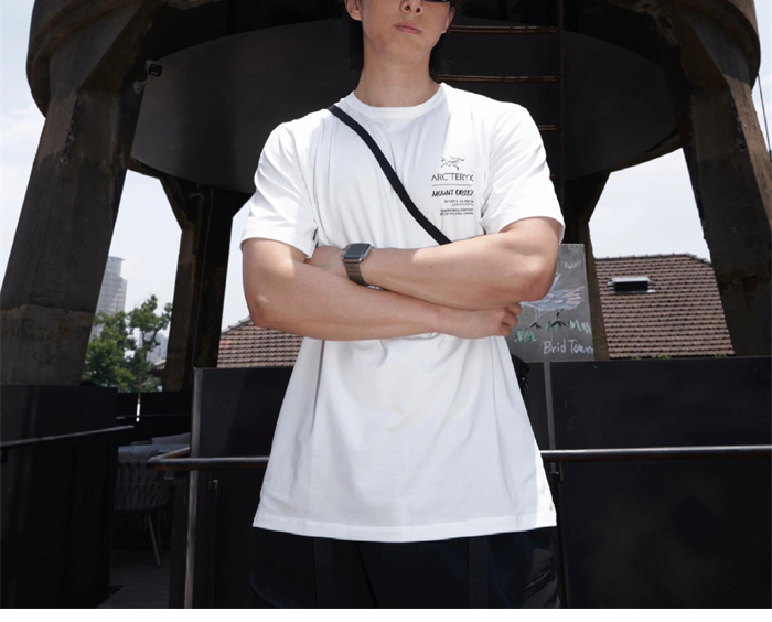 Arc Teryx 아크테릭스 Captive Legend 레터링 반팔 티셔츠 레플리카 4번 이미지 - 의류 | 세미샵 레플리카 사이트