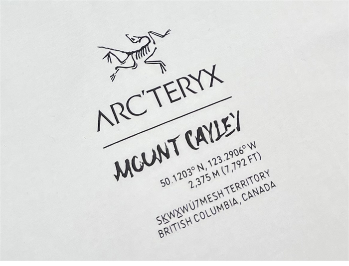 Arc Teryx 아크테릭스 Captive Legend 레터링 반팔 티셔츠 레플리카 18번 이미지 - 의류 | 세미샵 레플리카 사이트