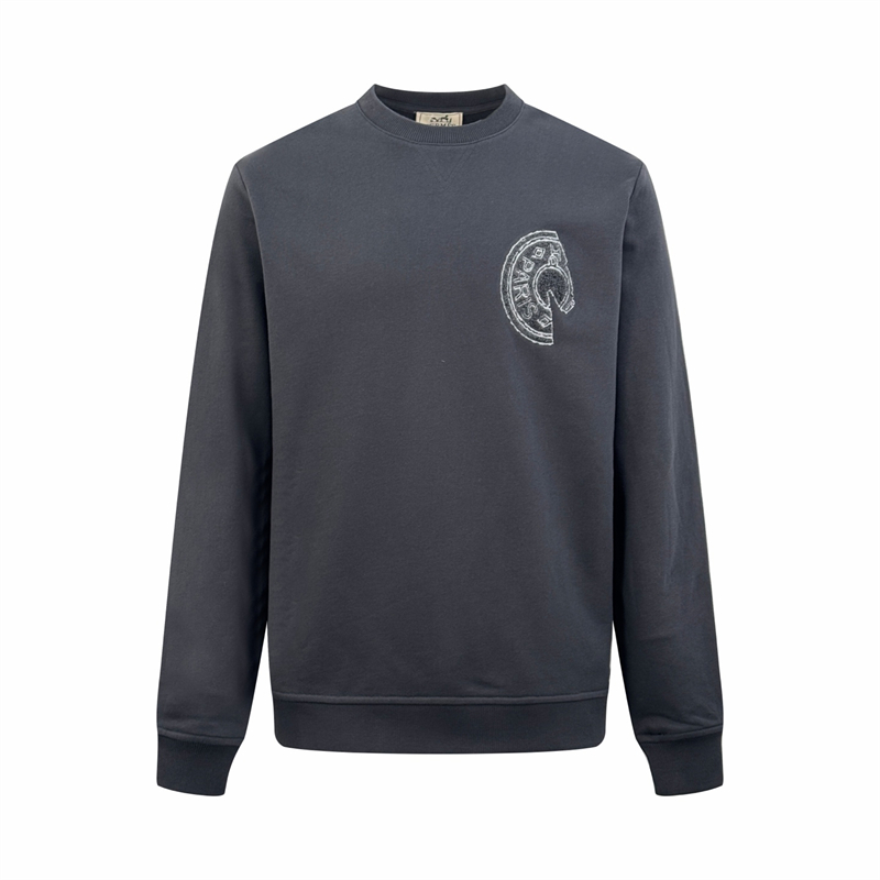 Hermes 에르메스 클로 드 셀 디테일 크루넥 스웨트셔츠 레플리카 1번 이미지 - 의류 | 세미샵 레플리카 사이트