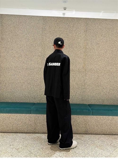 질샌더 남성 밀리터리 로고 자켓 3컬러（레어） - 상세 이미지