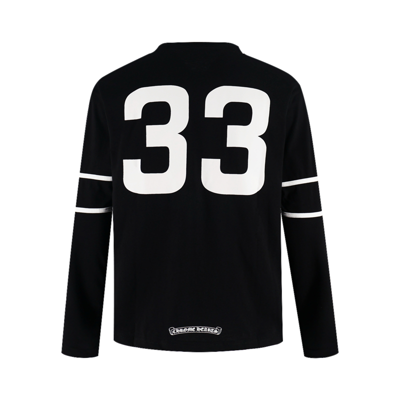 Chrome Hearts 크롬하츠 33 홀스슈 로고 롱 슬리브 티셔츠 레플리카 5번 이미지 - 의류 | 세미샵 레플리카 사이트