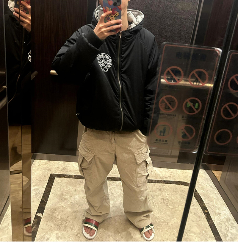 크롬하츠 크롬하츠 G.E.D 홀스슈 리버시블 후드 집업 자켓 레플리카 14번 이미지 - 의류 | 세미샵 레플리카 사이트