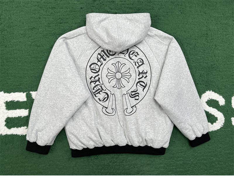 크롬하츠 크롬하츠 G.E.D 홀스슈 리버시블 후드 집업 자켓 레플리카 8번 이미지 - 의류 | 세미샵 레플리카 사이트