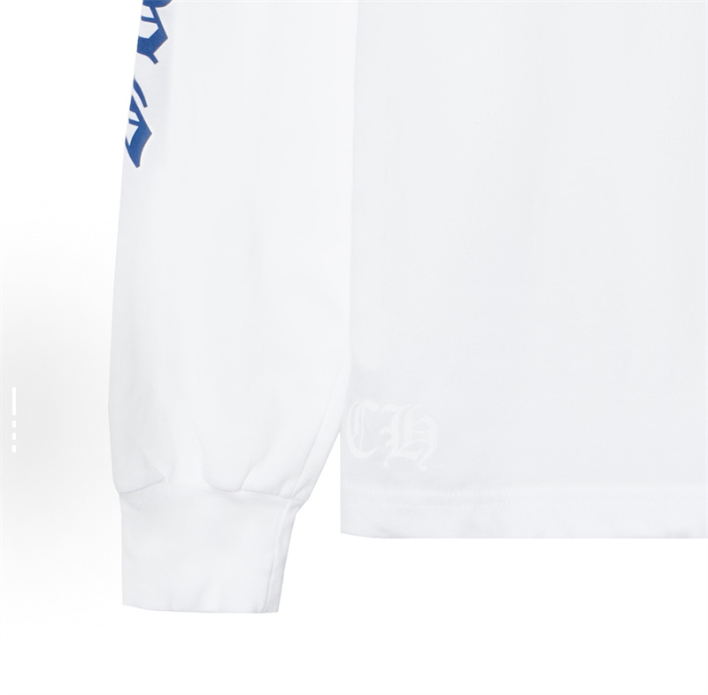 크롬하츠 크롬하츠 넥 스크립스 로고 롱슬리브 긴팔 티셔츠 레플리카 2번 이미지 - 의류 | 세미샵 레플리카 사이트