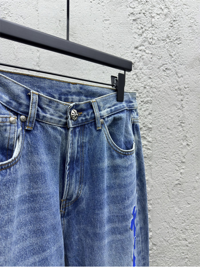 크롬하츠 멀티 크로스 데님 팬츠 - 상세 이미지