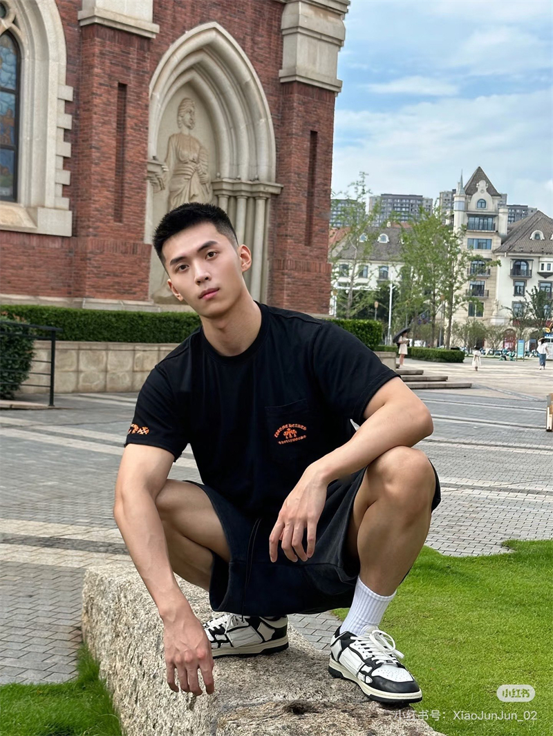 크롬하츠 오렌지 세메터리 크로스 반팔 티셔츠（세븐） - 상세 이미지