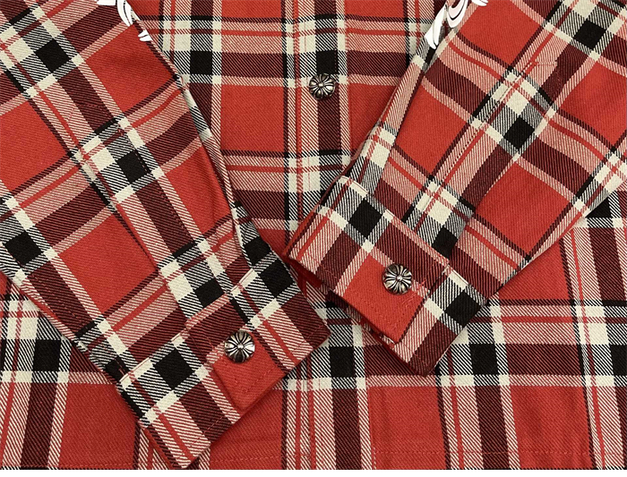 Chrome Hearts 크롬하츠 플로랄 크로스 로고 셔츠 2컬러 레플리카 17번 이미지 - 의류 | 세미샵 레플리카 사이트