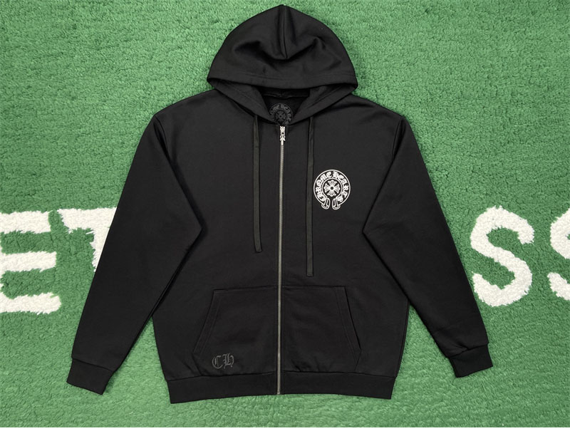 Chrome Hearts 크롬하츠 홀스슈 뉴욕 후드 집업 레플리카 4번 이미지 - 의류 | 세미샵 레플리카 사이트