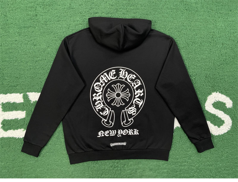 Chrome Hearts 크롬하츠 홀스슈 뉴욕 후드 집업 레플리카 5번 이미지 - 의류 | 세미샵 레플리카 사이트