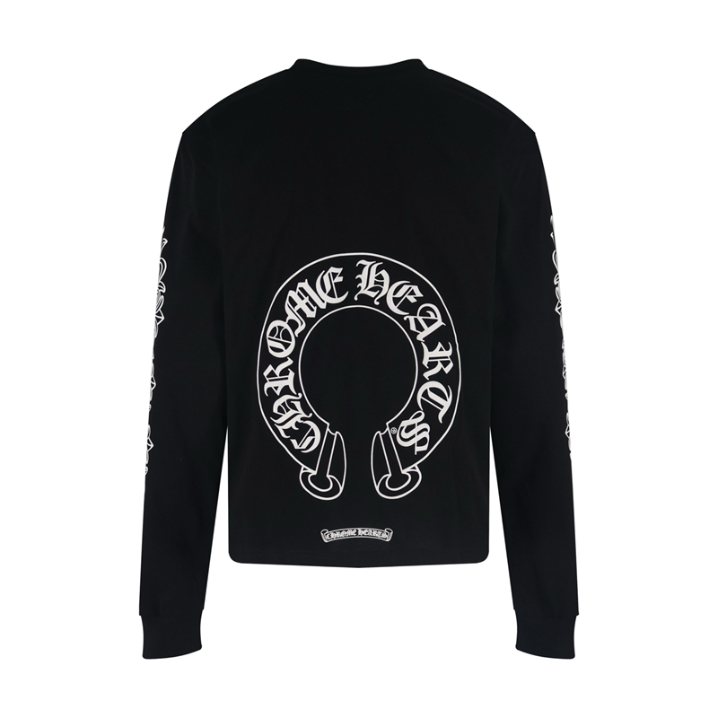 Chrome Hearts 크롬하츠 홀스슈 로고 포켓 롱슬리브 티셔츠 레플리카 5번 이미지 - 의류 | 세미샵 레플리카 사이트