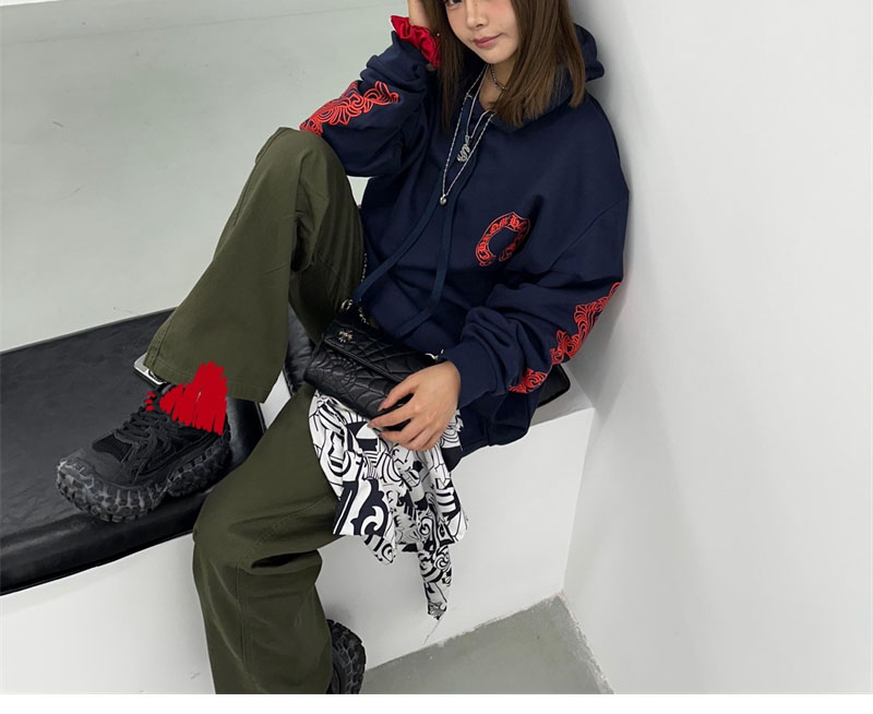 Chrome Hearts 크롬하츠 홀스슈 플로럴 후디 레플리카 4번 이미지 - 의류 | 세미샵 레플리카 사이트