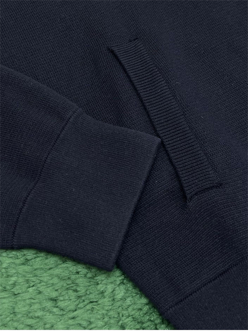 Thom Browne 톰브라운 사선완장 4-Bar 메리노 울 니트 카라 집업 레플리카 8번 이미지 - 의류 | 세미샵 레플리카 사이트