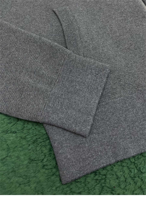 Thom Browne 톰브라운 사선완장 4-Bar 메리노 울 니트 카라 집업 레플리카 17번 이미지 - 의류 | 세미샵 레플리카 사이트