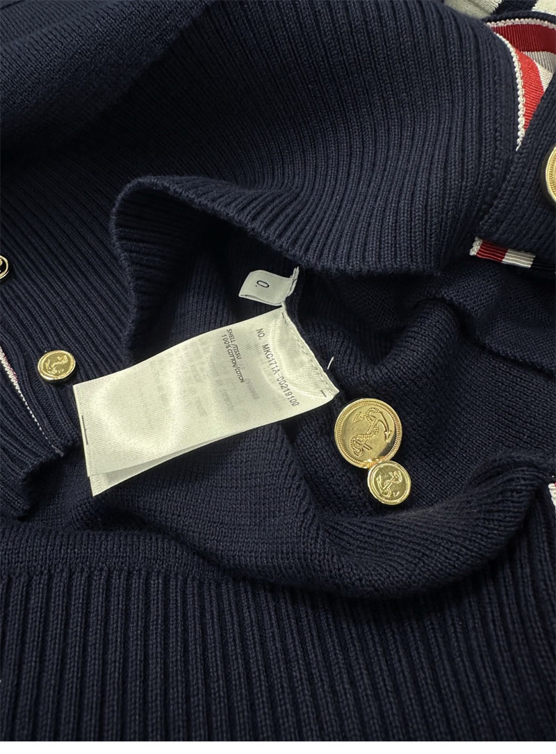 Thom Browne 톰브라운 사선완장 4-Bar 밀라노 스티치 클래식 가디건 레플리카 10번 이미지 - 의류 | 세미샵 레플리카 사이트