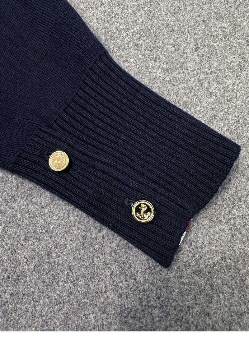 Thom Browne 톰브라운 사선완장 4-Bar 밀라노 스티치 클래식 가디건 레플리카 17번 이미지 - 의류 | 세미샵 레플리카 사이트