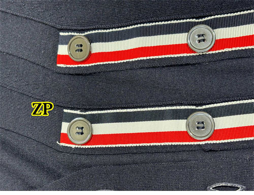 톰브라운 사선완장 4-Bar 여성용 울 가디건 - 상세 이미지