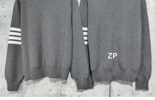 Thom Browne 톰브라운 사선완장 밀라노 스티치 코튼 크레이프 가디건 레플리카 6번 이미지 - 의류 | 세미샵 레플리카 사이트