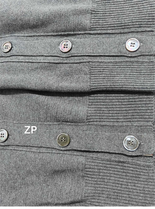 Thom Browne 톰브라운 사선완장 밀라노 스티치 코튼 크레이프 가디건 레플리카 15번 이미지 - 의류 | 세미샵 레플리카 사이트