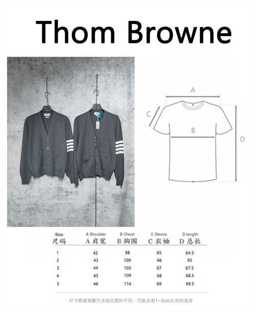 Thom Browne 톰브라운 사선완장 밀라노 스티치 코튼 크레이프 가디건 레플리카 20번 이미지 - 의류 | 세미샵 레플리카 사이트