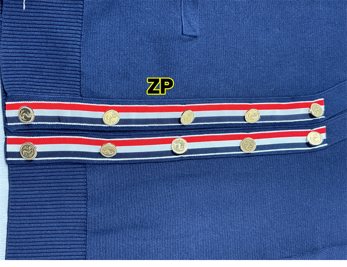 Thom Browne 톰브라운 사선완장 밀라노 스티치 코튼 크레이프 가디건 레플리카 24번 이미지 - 의류 | 세미샵 레플리카 사이트