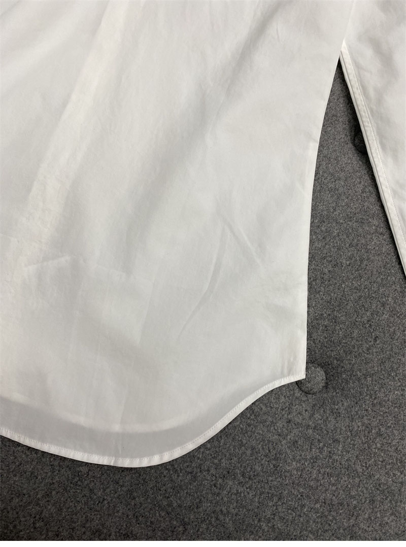 Thom Browne 톰브라운 포플린 히든 삼선 클래식 셔츠 레플리카 12번 이미지 - 의류 | 세미샵 레플리카 사이트