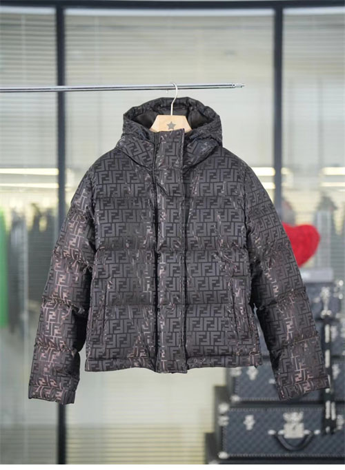 Fendi 펜디 1953 FF 테크니컬 패브릭 다운 패딩 자켓 레플리카 2번 이미지 - 의류 | 세미샵 레플리카 사이트