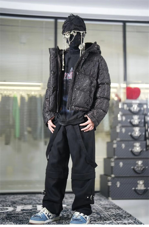 Fendi 펜디 1953 FF 테크니컬 패브릭 다운 패딩 자켓 레플리카 4번 이미지 - 의류 | 세미샵 레플리카 사이트