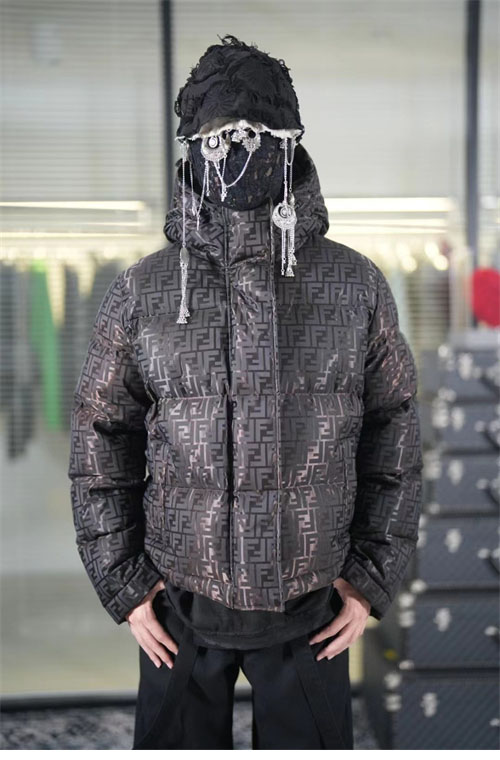 Fendi 펜디 1953 FF 테크니컬 패브릭 다운 패딩 자켓 레플리카 5번 이미지 - 의류 | 세미샵 레플리카 사이트