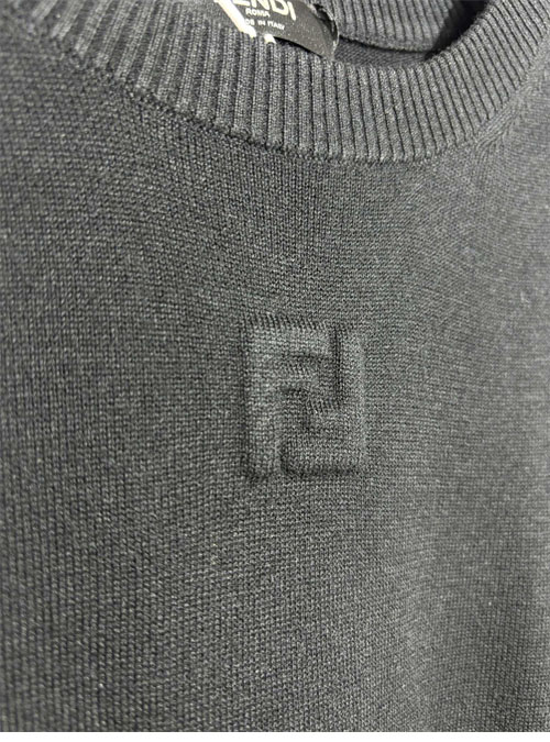 펜디 24FW FF 디테일 울 스웨터 - 상세 이미지