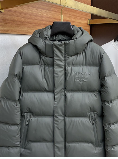 P R A D A 프라다 24FW 로고 패딩 자켓 레플리카 3번 이미지 - 의류 | 세미샵 레플리카 사이트