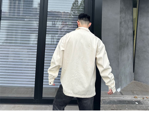 프라다 24SS 불 데님 블루종 셔츠 - 상세 이미지