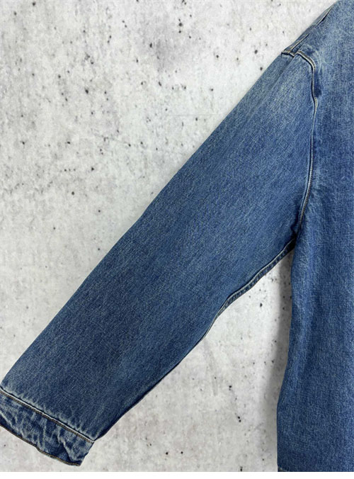 P R A D A 프라다 24SS 트라이앵글 로고 포켓 워싱 데님 셔츠 레플리카 10번 이미지 - 의류 | 세미샵 레플리카 사이트