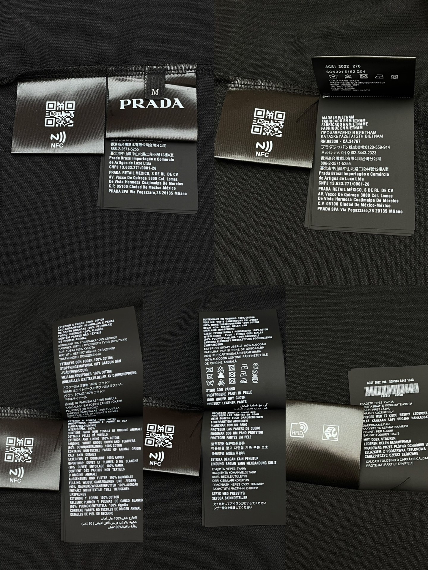 P R A D A 프라다 24 리나일론 사피아노 스틸 와펜 반팔 폴로 카라 티셔츠 레플리카 11번 이미지 - 의류 | 세미샵 레플리카 사이트