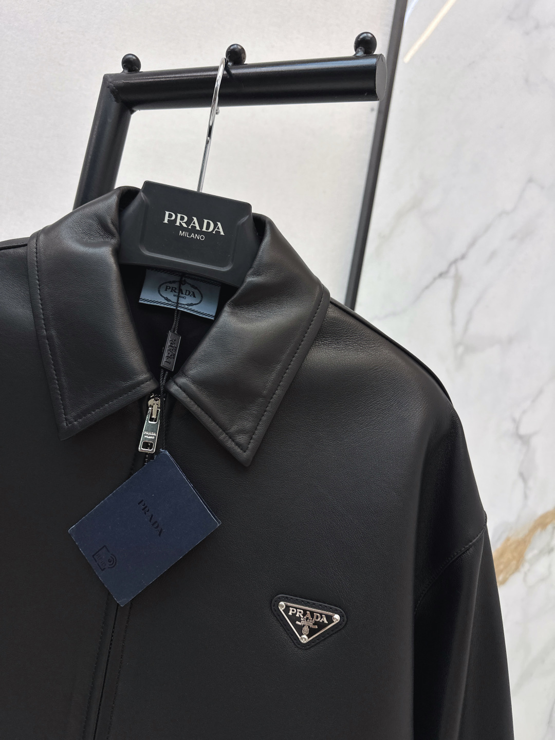 프라다 나파 플루종 가죽 자켓 " 2 Color " 8번 이미지