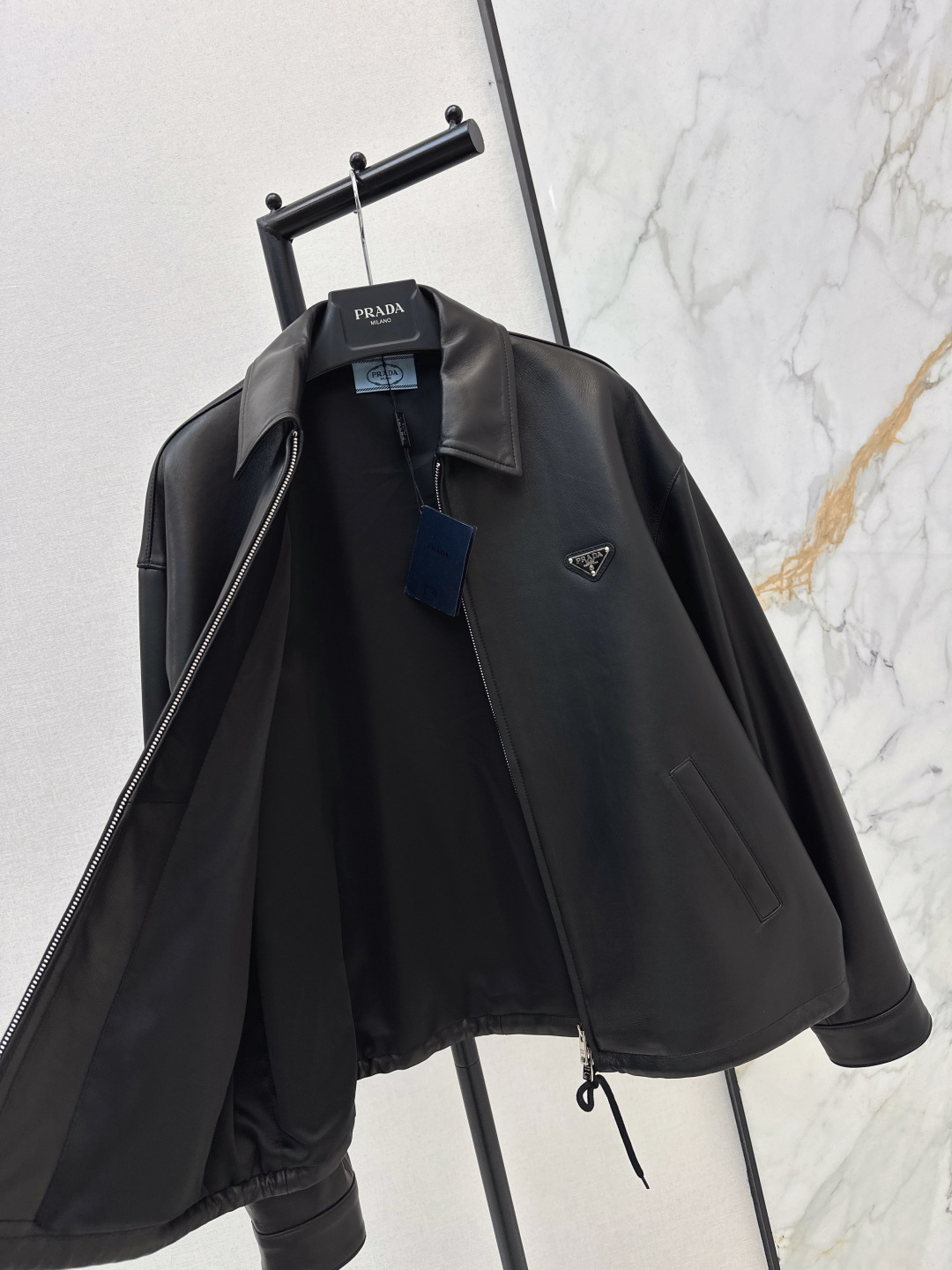 프라다 나파 플루종 가죽 자켓 " 2 Color " 10번 이미지