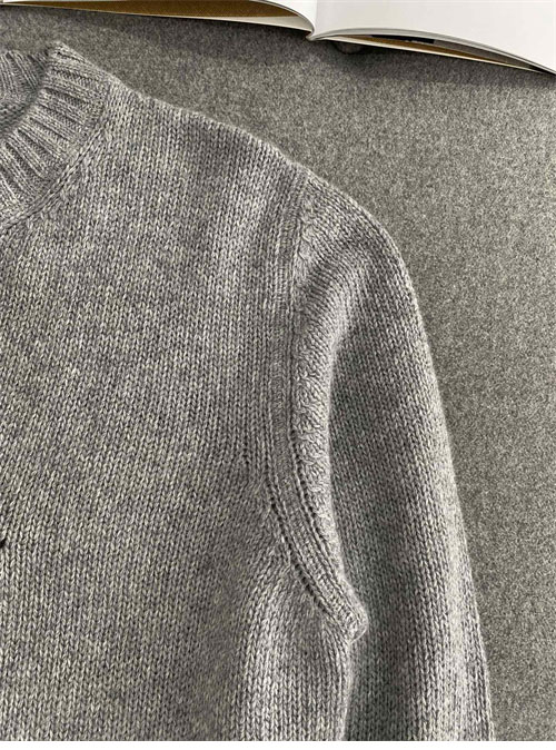 P R A D A 프라다 로고 울 캐시미어 크루넥 스웨터 니트 2컬러 레플리카 15번 이미지 - 의류 | 세미샵 레플리카 사이트