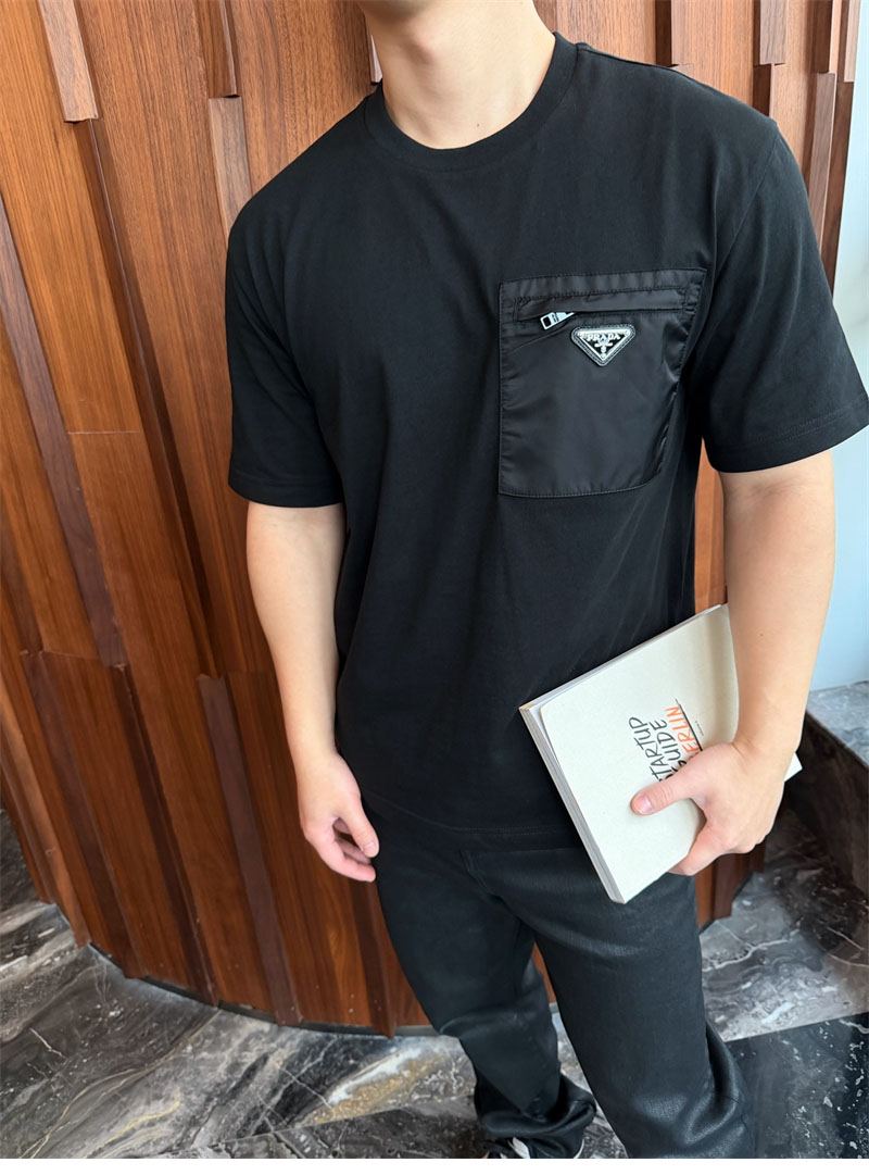 프라다 프라다 리나일론 저지 티셔츠 레플리카 19번 이미지 - 의류 | 세미샵 레플리카 사이트