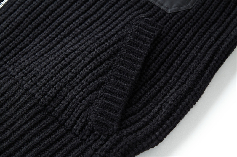 P R A D A 프라다 트라이앵글 로고 포켓 울 캐시미어 니트 자켓 레플리카 6번 이미지 - 의류 | 세미샵 레플리카 사이트