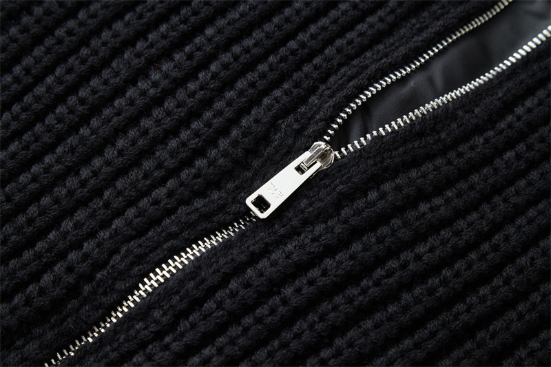 P R A D A 프라다 트라이앵글 로고 포켓 울 캐시미어 니트 자켓 레플리카 10번 이미지 - 의류 | 세미샵 레플리카 사이트