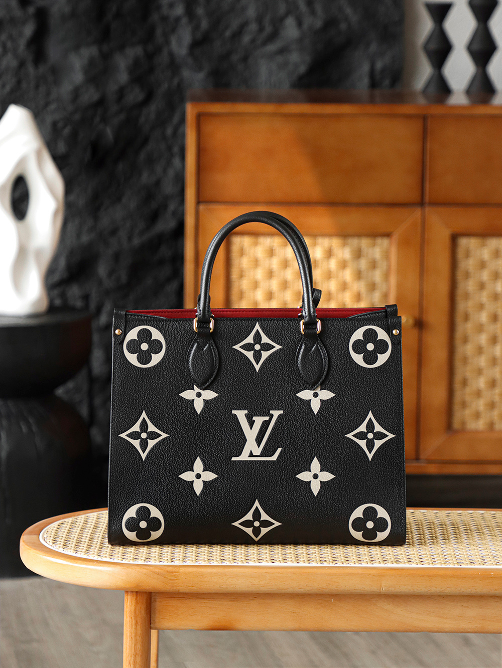 Louis  Vuitton Louis Vuitton Highend On The Go MM Bicolor Monogram Empreinte Leather 레플리카 2번 이미지 - 하이앤드 | 세미샵 레플리카 사이트
