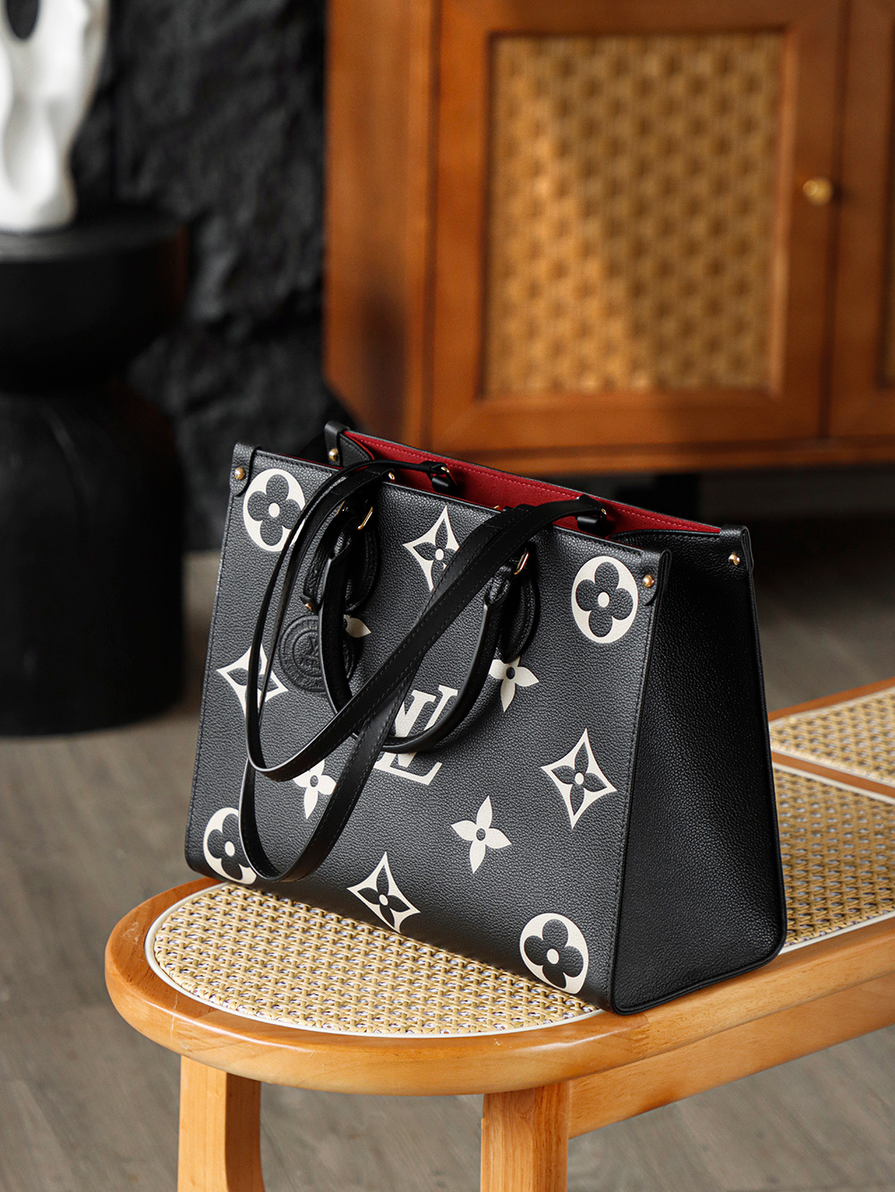 Louis  Vuitton Louis Vuitton Highend On The Go MM Bicolor Monogram Empreinte Leather 레플리카 3번 이미지 - 하이앤드 | 세미샵 레플리카 사이트