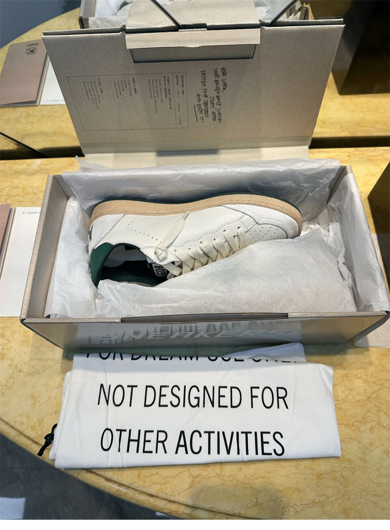 Golden Goose 골든구스 볼스타 스니커즈 그린 스타 레플리카 5번 이미지 - 신발 | 세미샵 레플리카 사이트