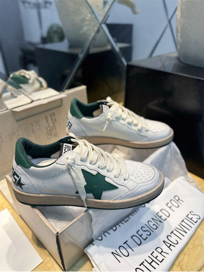 Golden Goose 골든구스 볼스타 스니커즈 그린 스타 레플리카 6번 이미지 - 신발 | 세미샵 레플리카 사이트