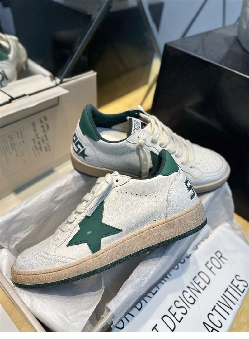 Golden Goose 골든구스 볼스타 스니커즈 그린 스타 레플리카 9번 이미지 - 신발 | 세미샵 레플리카 사이트