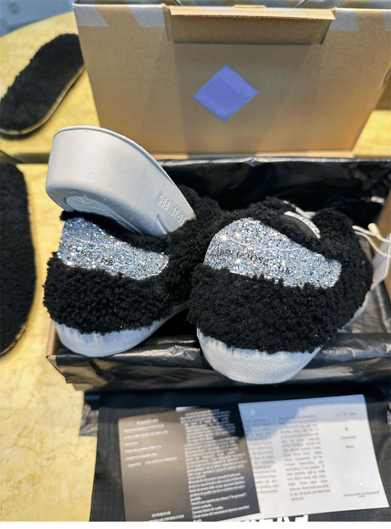 골든구스 골든구스 슈퍼스타 글리터 시어링 로우탑 스니커즈 레플리카 6번 이미지 - 신발 | 세미샵 레플리카 사이트