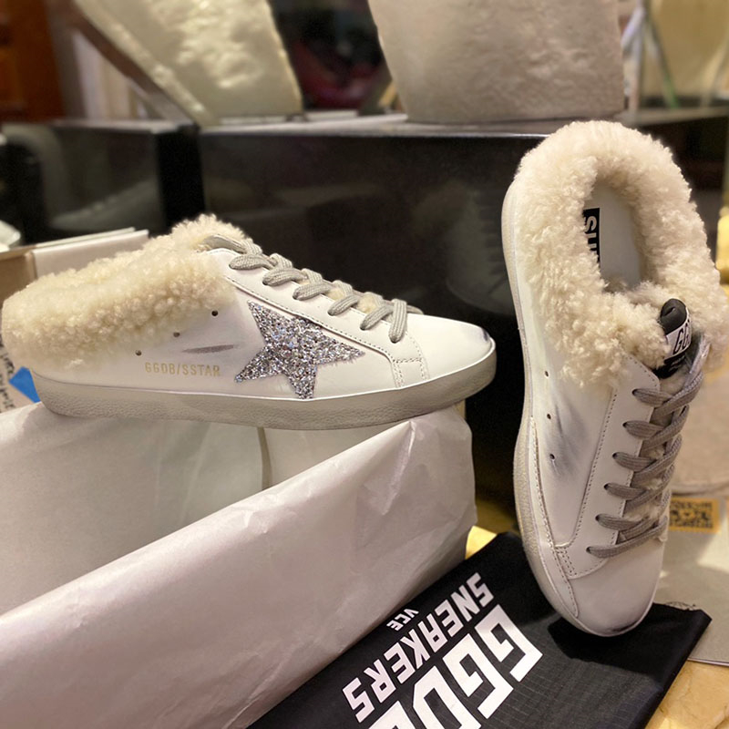 골든구스 골든구스 슈퍼스타 시어링 뮬 스니커즈 （터보） 레플리카 7번 이미지 - 신발 | 세미샵 레플리카 사이트